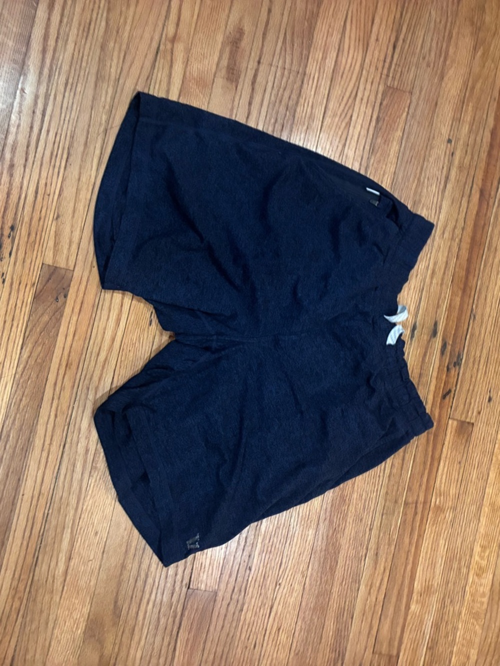 Men's Black Athletic Drawstring Shorts